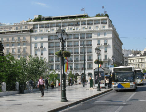 Hotel Grande Bretagne, Athens Greece