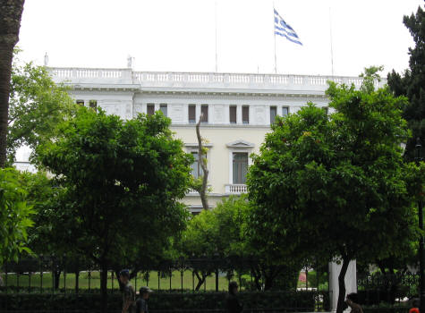 Presidential Residence in Athens Greece