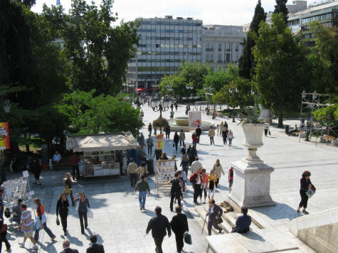 Syndagma Square, Athens Greece