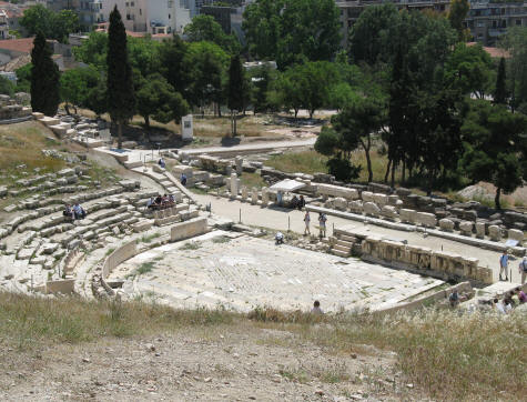 Theatre of Dionysos, Athens Greece