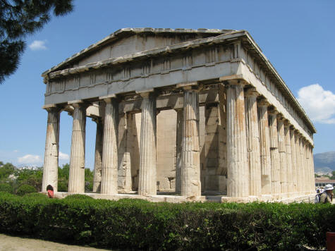 Temple of Hephaistos, Athens Greece