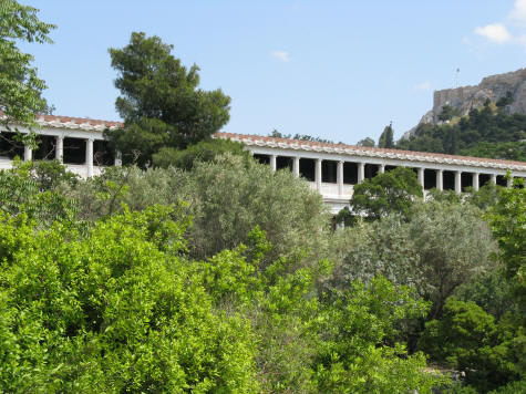 Agora Museum in Athens Greece